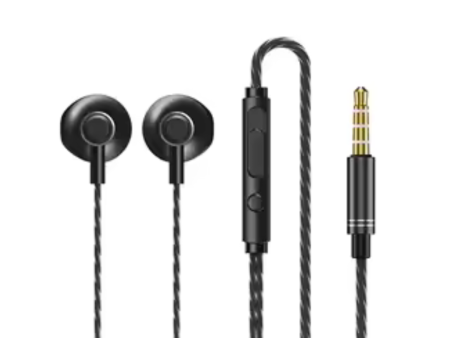 REMAX RM-598 3.5MM Earphone MONSTER METAL, FOR MUSIC & CALL,Earphone , Wired Earphone , Best wired earphone with mic , Hifi Stereo Sound Wired Headset , sport wired earphone , 3.5mm jack wired earphone,3.5mm headset for mobile phone Online