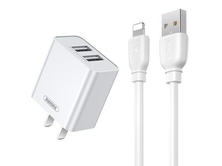 REMAX RP-U51(IPH) ELVES SERIES 2.1A DUAL CHARGER SET RP-U51(IPH),Charger,USB Phone Charger,Mobile Phone Charger,Smart Phone Charger, Muti port usb charger,quick charger,fast charger,the best usb phone charger,wall charger,Portable Charger Supply