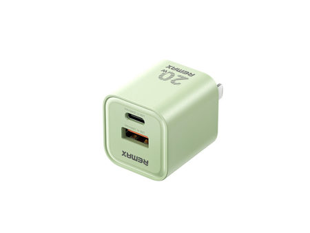 REMAX RP-U8 King Series 20W A+C Charger - Green Hot on Sale