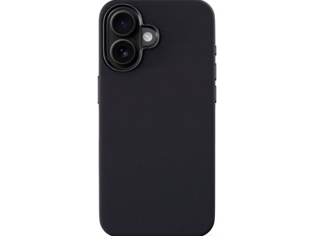 iPhone 16 Epico Mag+ Silikone Cover - MagSafe Kompatibel - Black on Sale