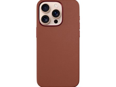 Epico iPhone 16 Pro Max Mag+ Leather Case - MagSafe Kompatibel - Brun Hot on Sale