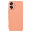 EIDERWOOD iPhone 16 Mat Fleksibel Plastik Cover - Orange For Discount