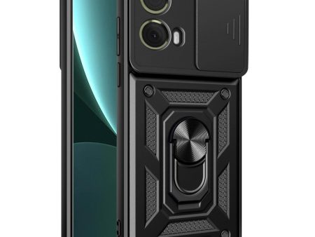 EIDERWOOD Motorola Moto G85 (5G) Håndværker Cover m. Magnetisk Kickstand & Cam Slider - Sort For Discount