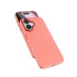 iPhone 16 Plus Epico Mag+ Silikone Cover - MagSafe Kompatibel - Peach Pink Sale