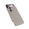 iPhone 16 Epico Mag+ Silikone Cover - MagSafe Kompatibel - Titanium Beige Online