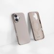 iPhone 16 Epico Mag+ Silikone Cover - MagSafe Kompatibel - Titanium Beige Online