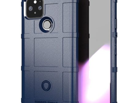 EIDERWOOD Google Pixel 5 Rugged Shield Series Håndværker Cover - Blå Cheap