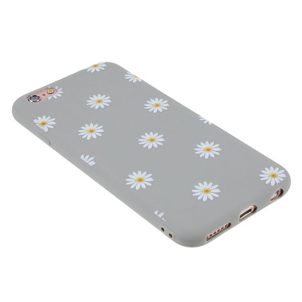 EIDERWOOD iPhone 6   6s Fleksibelt Plastik Cover m. Blomster motiv - Grå Online Sale