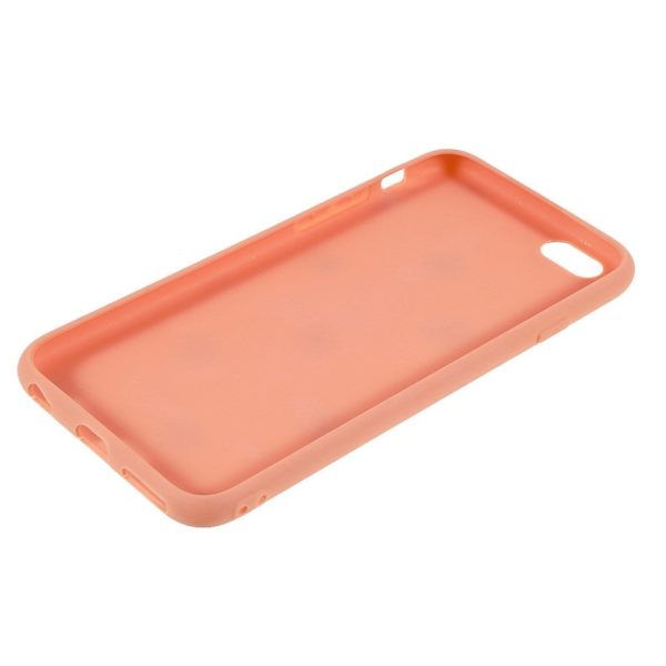 EIDERWOOD iPhone 6   6s Fleksibelt Plastik Cover m. Blomster motiv - Orange Supply