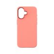 iPhone 16 Plus Epico Mag+ Silikone Cover - MagSafe Kompatibel - Peach Pink Sale