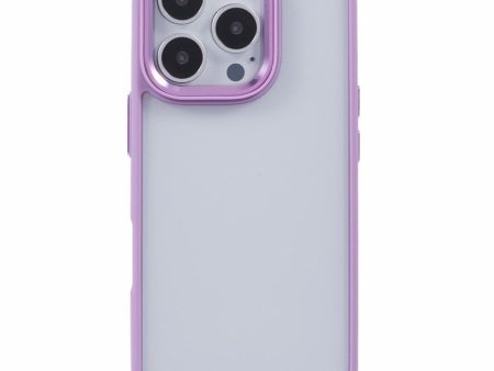 Eiderwood iPhone 16 Pro Hybrid Plastik Cover - Gennemsigtig   Lilla Online Sale