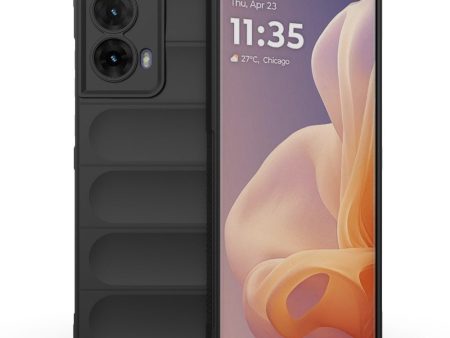 EIDERWOOD Motorola Moto G85 (5G) Fleksibelt Plastik Cover - Sort For Cheap