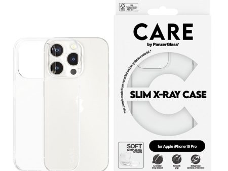 CARE by PanzerGlass iPhone 15 Pro FASHION X-Ray Soft Basic Case - Transparent For Discount