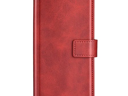 EIDERWOOD Oppo A79 (5G)   A2 (5G) Læder Cover m. Kortholder & Ståfunktion - Rød Online Sale