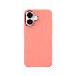 iPhone 16 Plus Epico Mag+ Silikone Cover - MagSafe Kompatibel - Peach Pink Sale