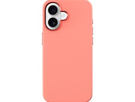 iPhone 16 Plus Epico Mag+ Silikone Cover - MagSafe Kompatibel - Peach Pink Sale