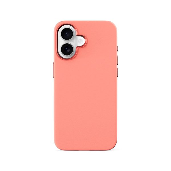 iPhone 16 Plus Epico Mag+ Silikone Cover - MagSafe Kompatibel - Peach Pink Sale