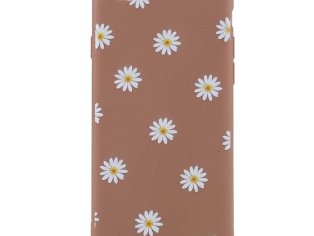 EIDERWOOD iPhone 6   6s Fleksibelt Plastik Cover m. Blomster motiv - Brun on Sale