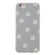 EIDERWOOD iPhone 6   6s Fleksibelt Plastik Cover m. Blomster motiv - Grå Online Sale