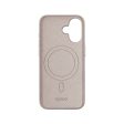 iPhone 16 Epico Mag+ Silikone Cover - MagSafe Kompatibel - Titanium Beige Online