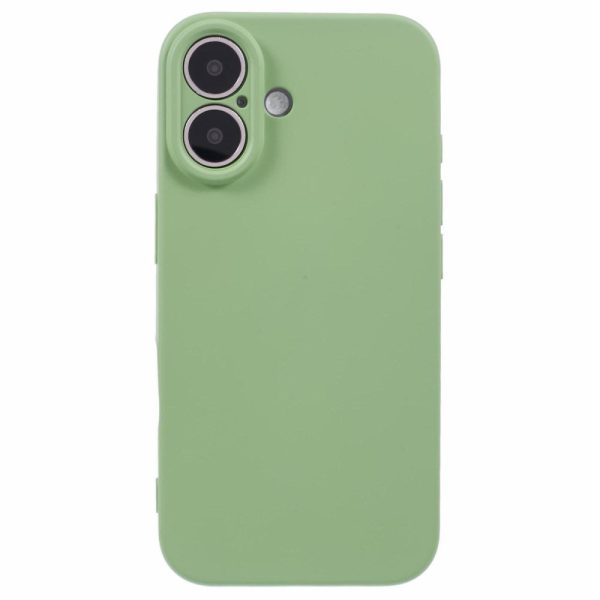 EIDERWOOD iPhone 16 Mat Fleksibel Plastik Cover - Lysegrøn Discount