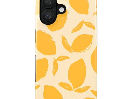 Burga iPhone 16 Plus Tough Fashion Case - Lemon Tart Cheap