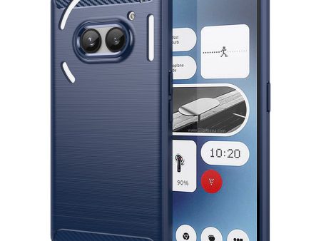 EIDERWOOD Nothing Phone (2a)   (2a) Plus Brushed Carbon Cover - Blå Sale