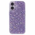 EIDERWOOD iPhone 16 Glitter Cover - Lilla Fashion