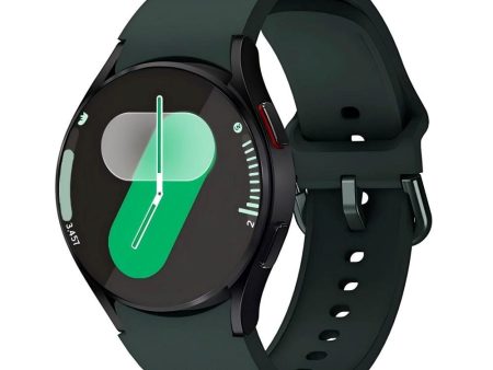 Samsung Galaxy Watch 4   5   6   7   FE Tech-Protect Silikone Urrem - Olive Green on Sale