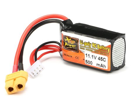 ZOP Power 11.1V 500mAh 45C 3S Lipo Battery XT60 Plug For Discount