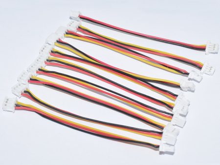 10PCS 3Pin JST-SH1.0mm To JST-SH1.5mm Plug Cable Connection Wire For FPV Racing Drone Camera Flight Controller on Sale