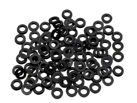 100Pcs M2 M2.5 M3 Black Plastic Nylon Washer Plated Spacer for RC Model on Sale