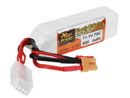 ZOP Power 11.1V 600mAh 70C 3S Lipo Battery JST XT30 Plug for Eachine Lizard95 FPV Racer For Discount